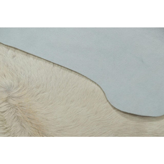 Animal Skin Rug & Kilim’s Contemporary Cowhide Rug in Warm Beige & Brown Tones For Sale - Image 7 of 8