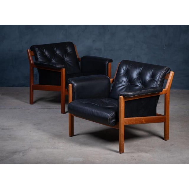 Iconic armchairs designed by Karl Erik Ekselius (Sweden, 1914–1998) and manufactured by JOC Vetlanda in 1960. The chair...