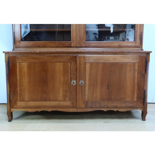 Brown Two-Body Property Library in Cherry For Sale - Image 8 of 18