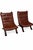 Focus Armchairs in Leather from Bramin Møbler, 1970s, Set of 2 For Sale - Image 10 of 11