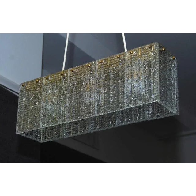 Carl Fagerlund A Chandelier by Carl Fagerlund for Orrefors For Sale - Image 4 of 8