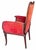 Pair of Grosfeld House Hollywood Regency Red Velvet Arm Chairs For Sale - Image 9 of 12