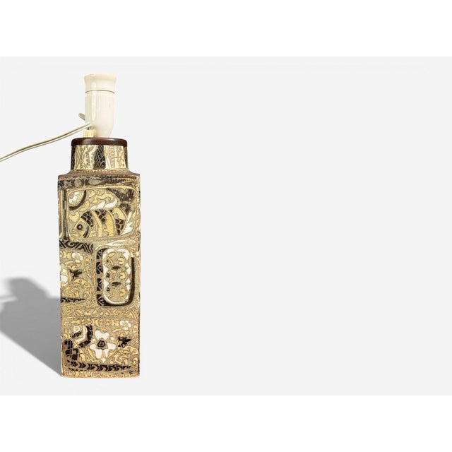 1960s Nils Thorsson, Baca Table Lamp, Ceramic, Denmark, 1960s For Sale - Image 5 of 9