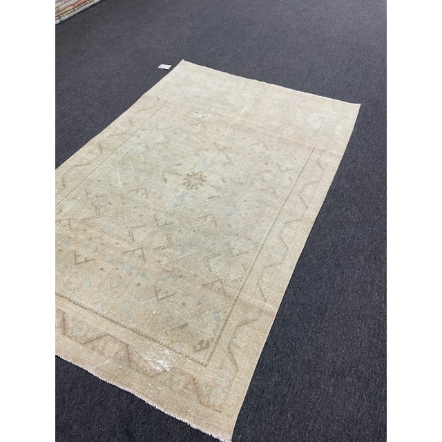 1940s Persian Vintage Wool Mahal Area Rug | Chairish