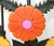 Mod Metal Tole Flower Candle Holder Candelabra, 1960's For Sale - Image 12 of 14