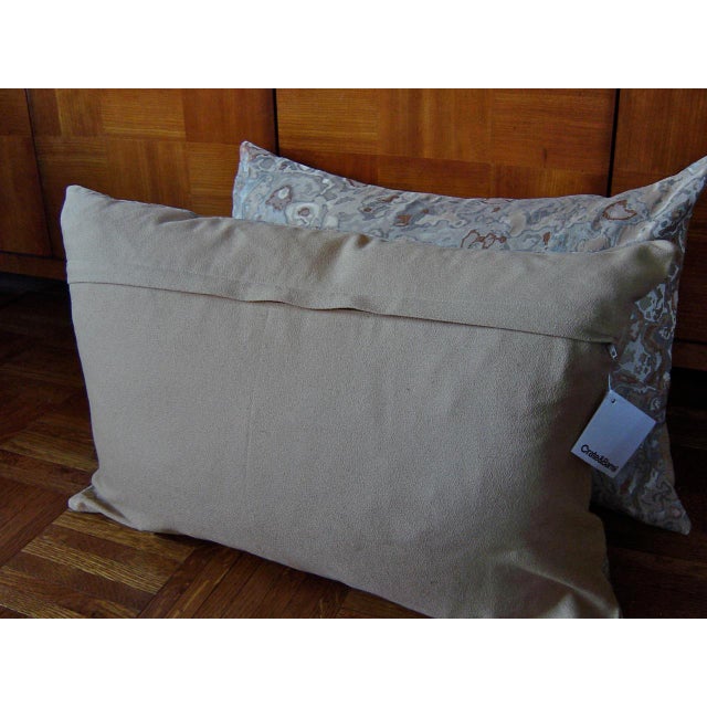 Crate Barrel Olicia 22 X 15 Jacquard Pillow Covers A Pair