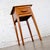 Mid-Century Modern 1930s to 1950s Transitional Solid Maple Nightstand or End Table With Hand Carved Pulls For Sale - Image 3 of 18