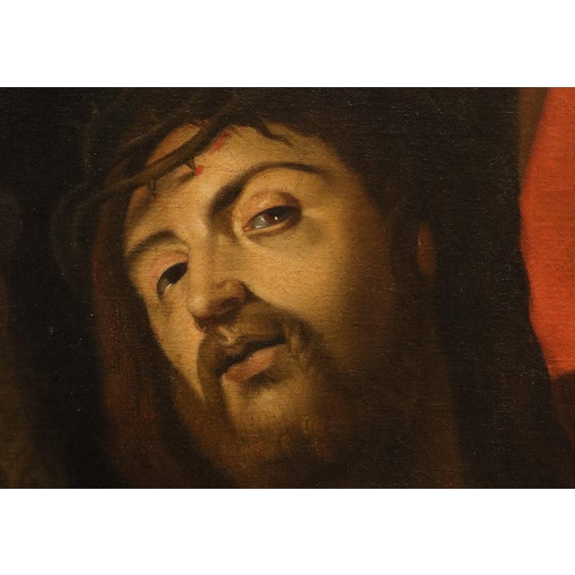 Follower of Rubens, Ecce Homo, 1700, Oil on Canvas For Sale - Image 10 of 16