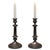 19th Century French Silver-Plated Candle Holders - A Pair For Sale - Image 10 of 18