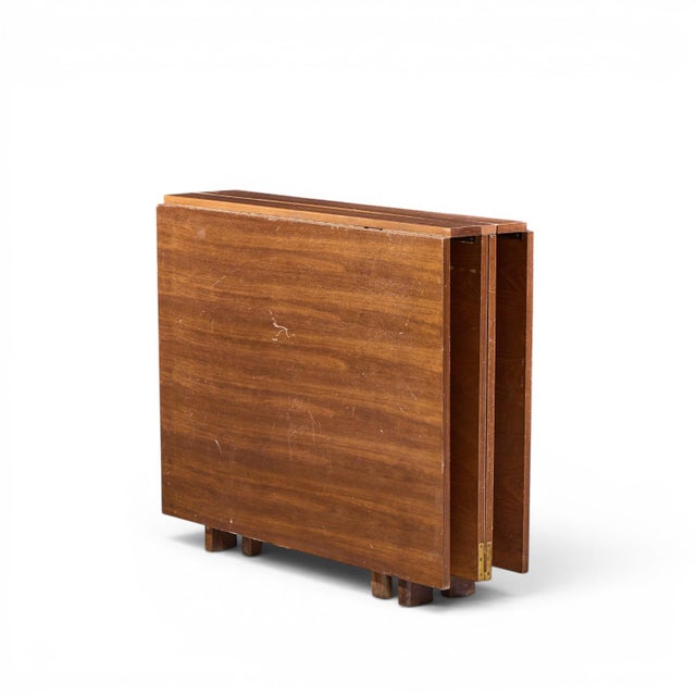 Bruno Mathsson Style Maria Mid Century Danish Teak Expanding Dining Table For Sale In Chicago - Image 6 of 11