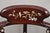 Chinoiserie Vintage Chinese Carved Hardwood Corner Lounge Chair With Mother of Pearl Inlay For Sale - Image 3 of 10