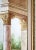 Late 20th Century Painting Trompe l'Oeil Roman Columns Boxwood Topiaries For Sale - Image 5 of 14