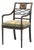 Regency Style Gilt and Ebonized Side Chair For Sale