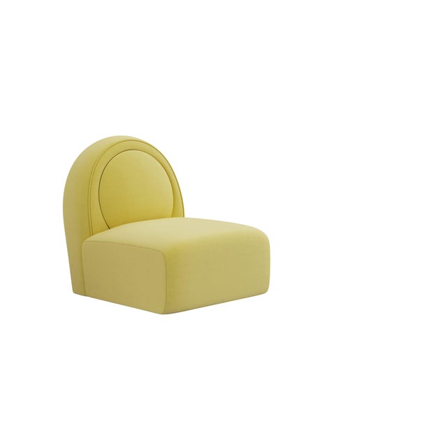 Contemporary Simone Modular Armless Chair by Ottiu For Sale - Image 3 of 12