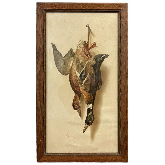 Set of Four 19th Century English Framed Hunt Trophy Lithographs For Sale In Chicago - Image 6 of 18