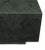 Modern Floating Square Coffee Table in Green and Black Slatelike Material For Sale - Image 3 of 6