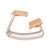 Varier Variable Kneeling Chair Stool in Ash and Natural Fabric by Peter Opsvik For Sale - Image 10 of 13