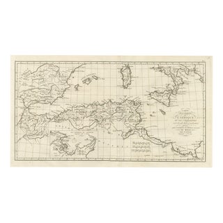 Carthaginian North Africa with Inset of the Environs of Carthage, 1818 For Sale