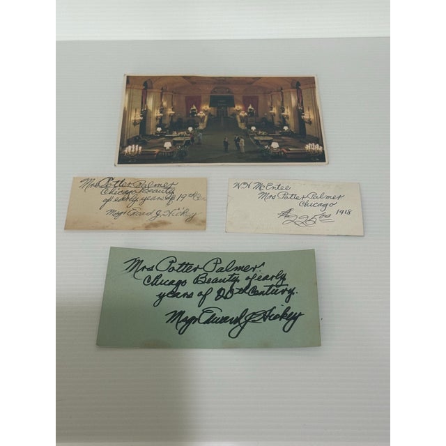 Gilded Age Portrait of Mrs. Potter Palmer, Signed William H. McEntee Oil Painting in Antique Gilt Frame For Sale In Phoenix - Image 6 of 12