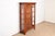 Ethan Allen Ethan Allen Arts & Crafts Solid Cherry Wood Lighted Bookcase or Display Cabinet For Sale - Image 4 of 14