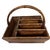 Farmhouse Bamboo / Rattan Flatware Tray For Sale - Image 3 of 4
