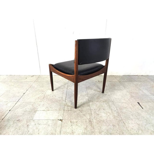 Set of Mid-Century Scandinavian Lounge Chair and Ottoman, 1960s, Set of 2 For Sale - Image 6 of 12