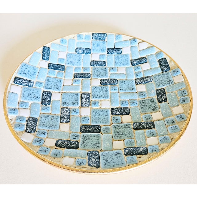 60s Retro Tile Decorative Bowl For Sale - Image 4 of 5