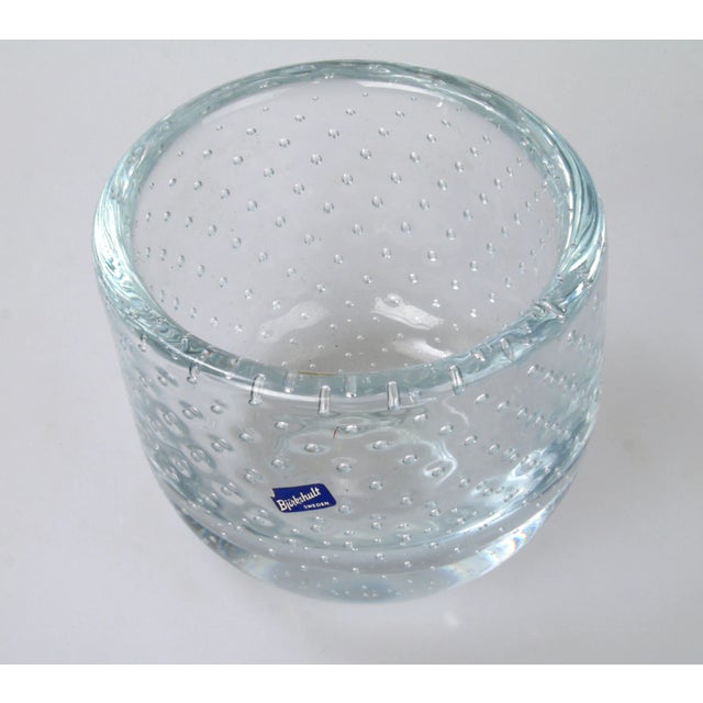 Kosta Boda Swedish Controlled Bubbles Bowl For Sale - Image 4 of 6