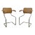 Pair Vintage Cesca Style Cane Back Cantilever Armchair Frames- For Sale