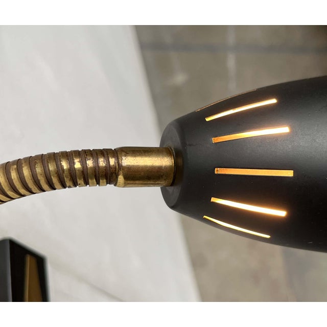 Mid-Century Modern Mid-Century Modern Gooseneck Wall Lamp from Aris, Finland, 1950s For Sale - Image 3 of 18