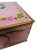 Pink Vintage Louis Sherry New York Metal Candy Box 2 Lb. For Sale - Image 8 of 11