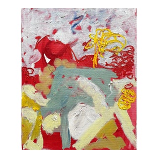 Matthew Izzo Abstract Oil Painting on Canvas 16" X 20" For Sale