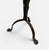 1920s Antique 1920s Wrought Iron Base With Brass Leaf For Sale - Image 5 of 6