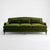 Sophie Conran Felix 4 Seater Sofa in Moss Velvet For Sale In Charlotte - Image 6 of 6