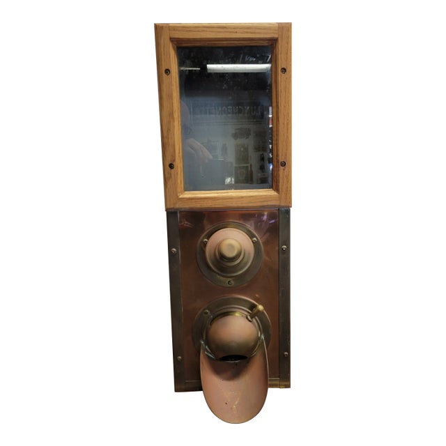 Vintage Mid Century French Commercial Grade Coffee Bean, Candy or Nut Dispenser For Sale