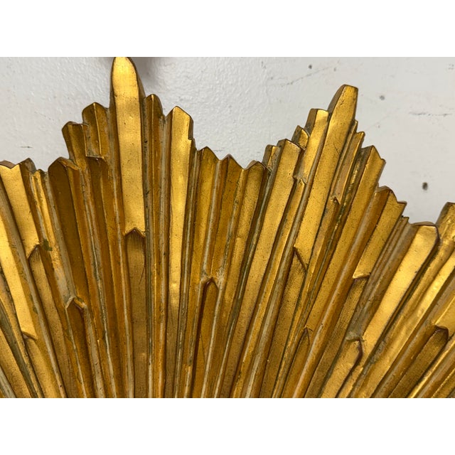 Carol Canner for Carvers Guild Starburst Mirror For Sale In San Francisco - Image 6 of 12