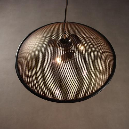 Vintage Black-Lacquered Metal Lamp from Valenti Luce, 1980s For Sale - Image 3 of 8