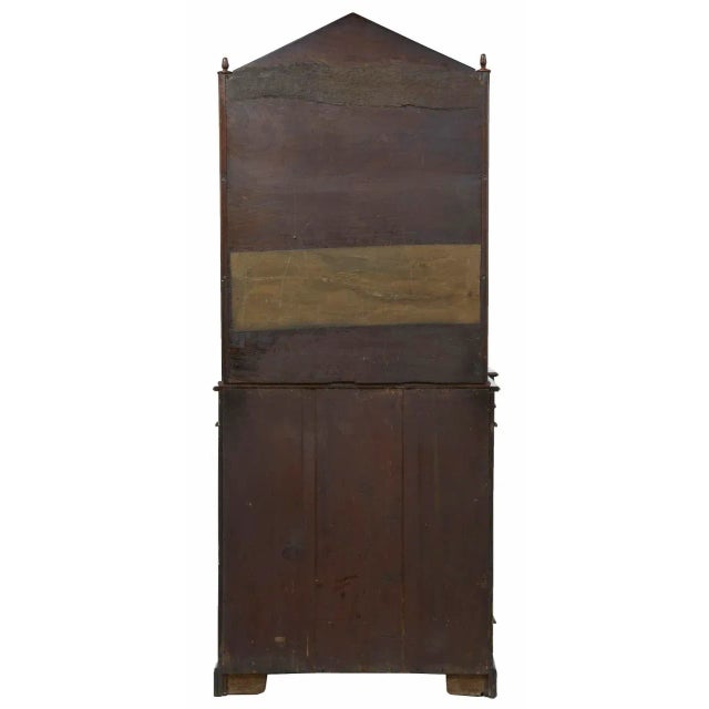 Mahogany Writing Cabinet, 1840s For Sale - Image 10 of 11
