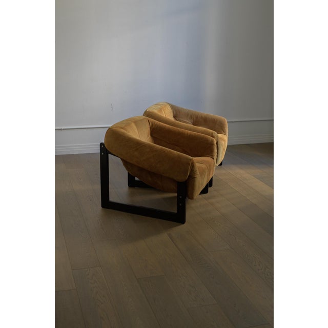Percival Lafer Mid-Century Modern Lounge Chairs by Percival Lafer, 1970 For Sale - Image 4 of 9