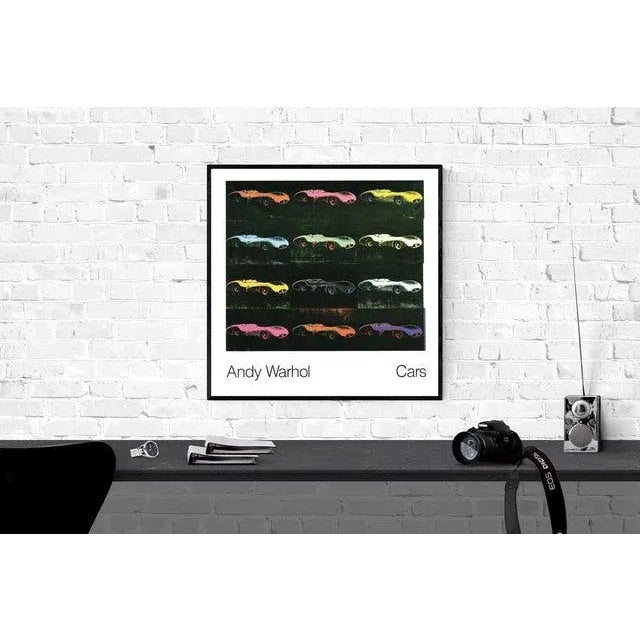 Andy Warhol 1989 Andy Warhol 'Formula 1 Car W 196 R (1954)' Offset Lithograph For Sale - Image 4 of 4