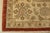 Ziegler Rug 9'3'' X 12'1'' Red Wool Traditional Hand-Knotted Oriental Carpet For Sale - Image 10 of 12
