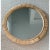 Vintage Rattan Round Mirror For Sale - Image 4 of 6