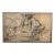 Japanese Byobu Taoist Folding Divider, Antique For Sale