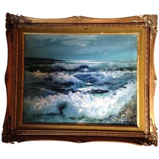 Roal English Seascape Painting For Sale