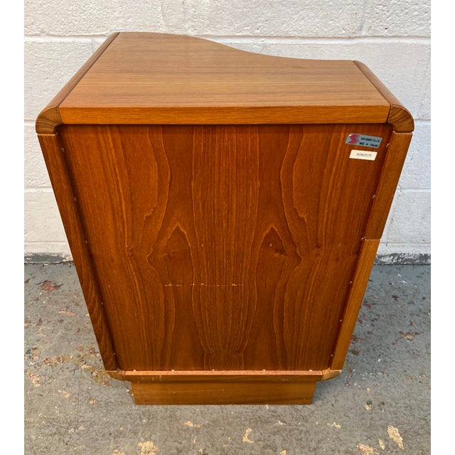 Mid-Century Teak Nightstand by Sun Cabinet For Sale - Image 10 of 16