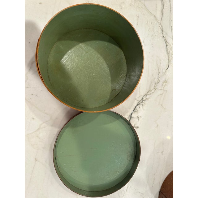 19th Century Original Painted Therom Style Pantry Boxes For Sale - Image 10 of 12