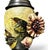 Late 19th Century 1880s French Barbotine Majolica Vase in the Form of a Lamp For Sale - Image 5 of 12