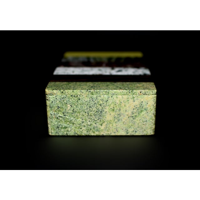 Gemstone Box Serpentine Rare K3 Jasper For Sale - Image 9 of 11