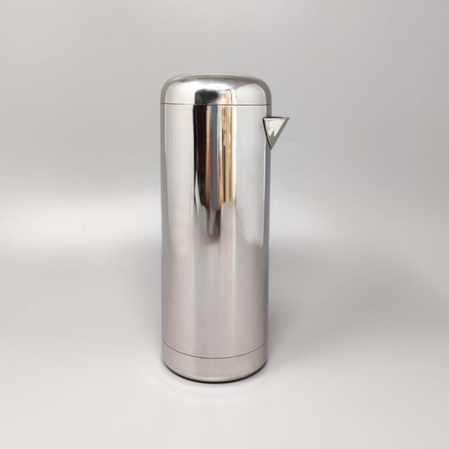 1970s Italian Modernist cocktail shaker from the Orso collection, designed by Sergio Mazza and Giuliana Gramigna for...