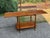 Wood Mid-Century Modern Teak Extendable Bar Cart by Poul Hundevad For Sale - Image 7 of 10